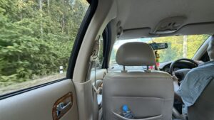 taxi inside