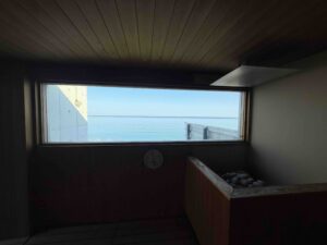 Izumo hotel sauna view