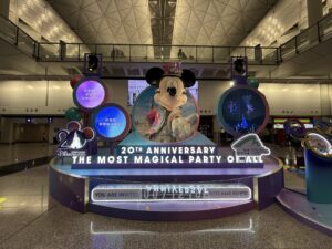 disney PR at the airport