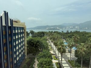 HK Disney park hotel room view