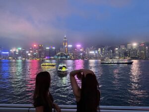 HK night view