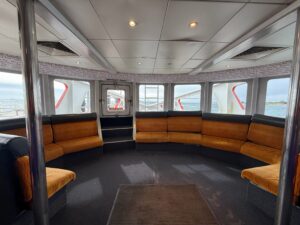 inside of the ferry